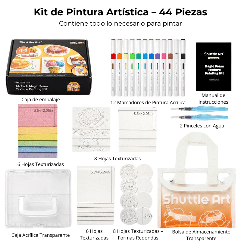 Kit Mágico 3D™ (44 Piezas) - Isamundo