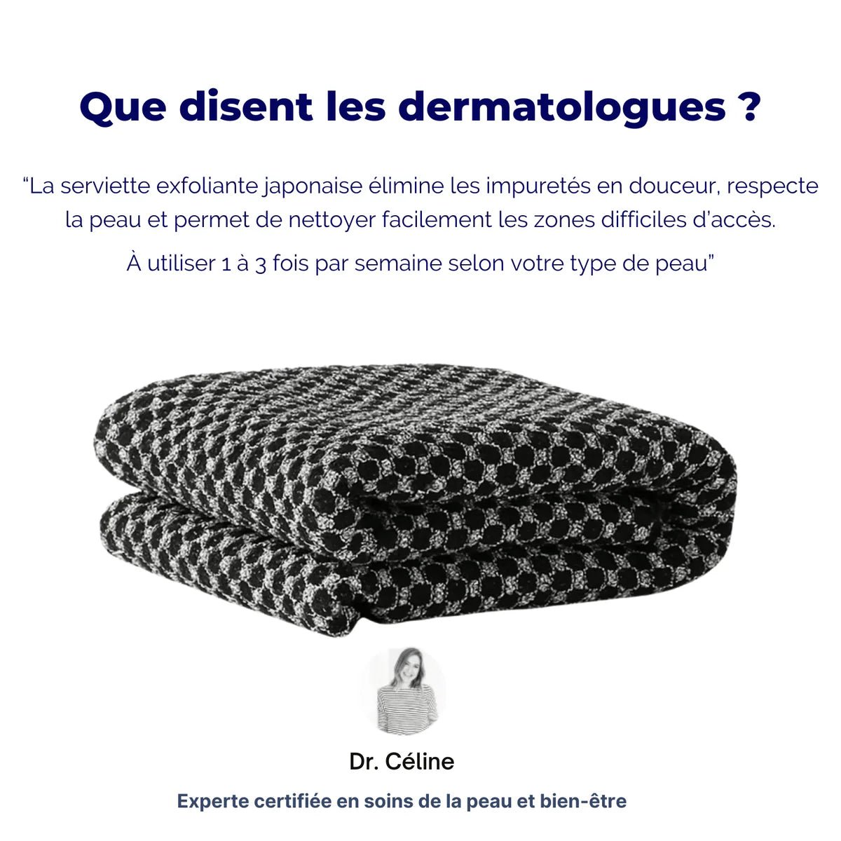 Serviette Exfoliante Antibactérienne pour Douche - Isamundo