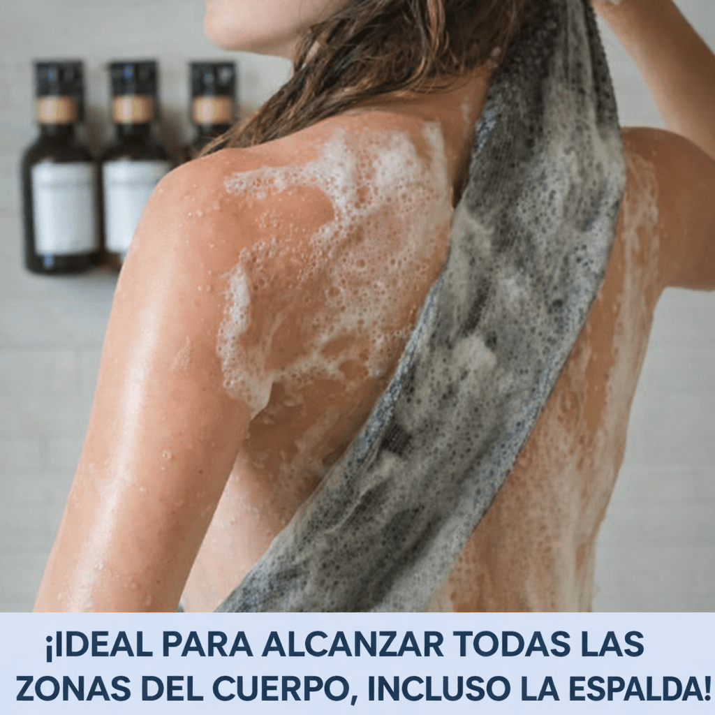Toalla Exfoliante Rosa - Isamundo