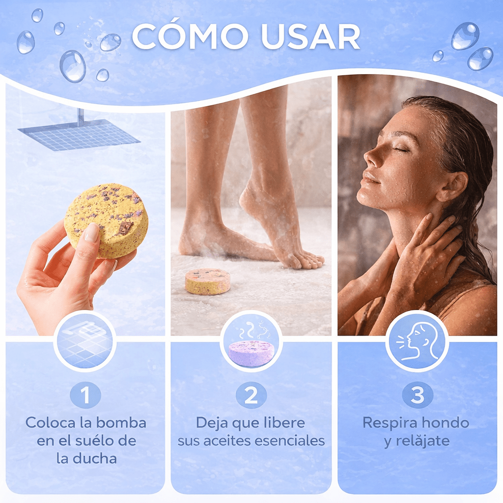 Transforma tu ducha en un spa – Cofre Isamundo con 8 bombas aromáticas - Isamundo